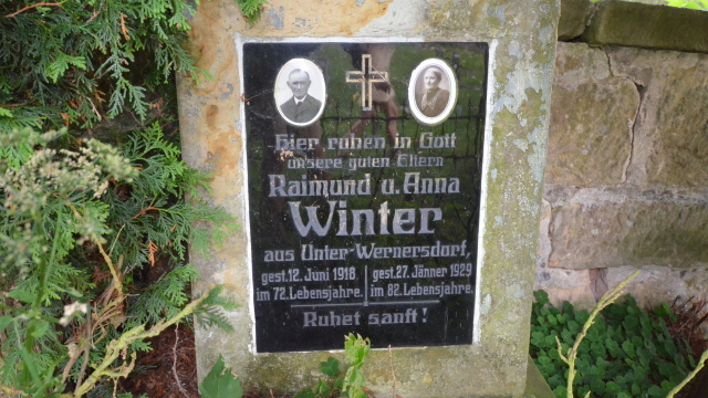 Photographs of ancestral houses, churches, and cemeteries 